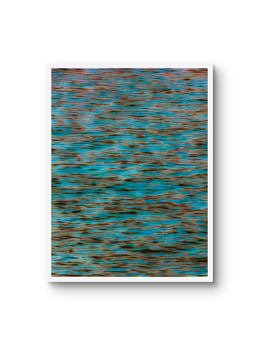 Pôster - Mar Azul e Marrom